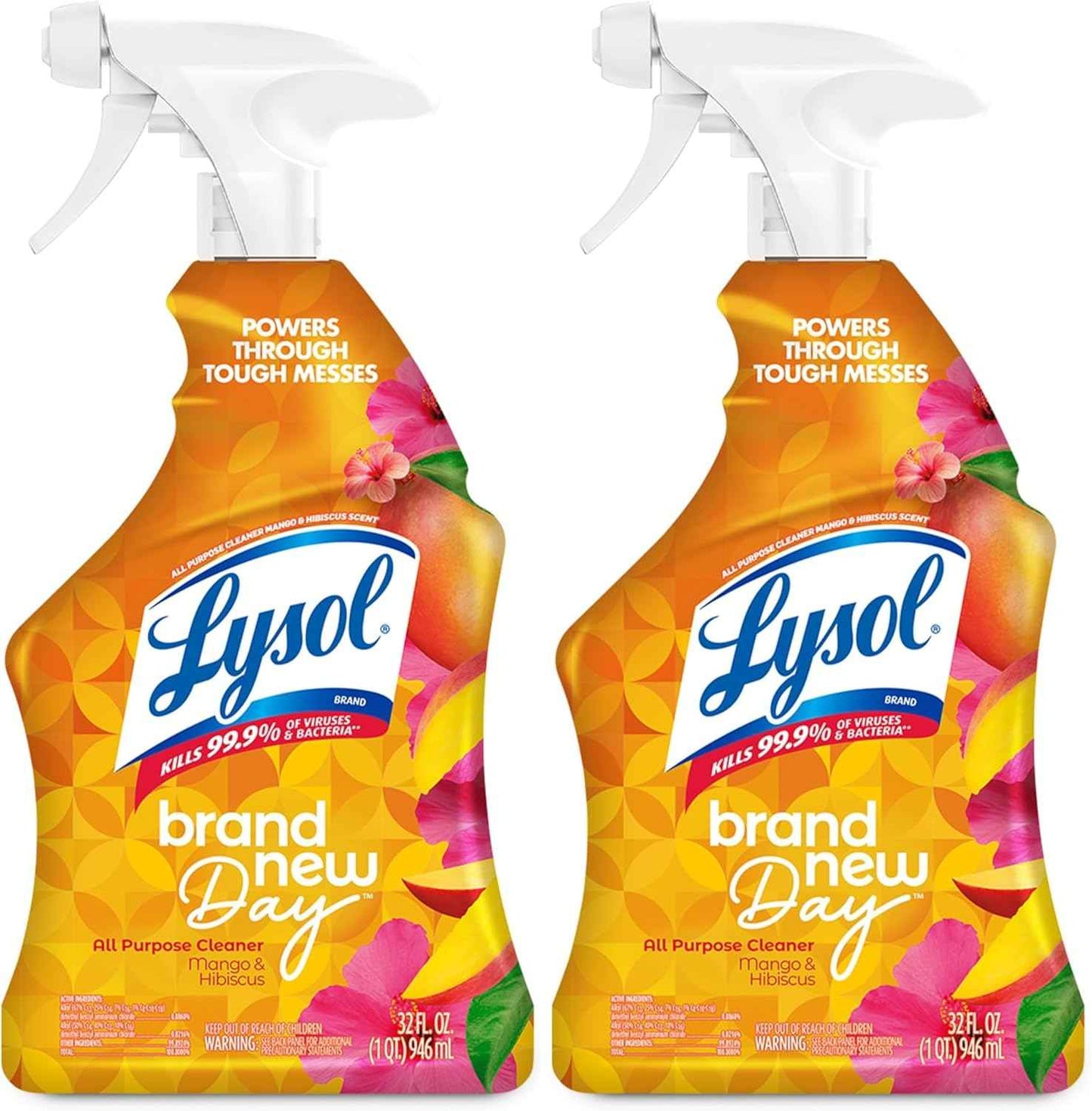 Lysol All Purpose Cleaner Spray, Multi-Purpose Disinfecting Spray, Kitchen & Bathroom Cleaner, Coconut & Sea Minerals Scent, 32 Fl Oz