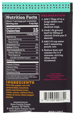 Siete Mild Taco Seasoning Mix, Gluten Free, Vegan, Paleo, Whole 30 Approved, 1 Packet