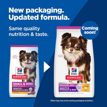 Hill's Science Diet Sensitive Stomach & Skin Adult Dog Food Small & Mini Breeds Chicken Recipe 4 lb Bag