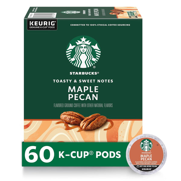Starbucks Caramel Flavored Coffee K-Cup Pods for Keurig Brewers, 100% Arabica, 22 Pods
