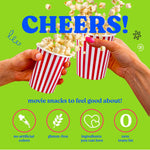 Pop n' Dulge Popcorn Movie Night Supplies 16-piece Gift Set