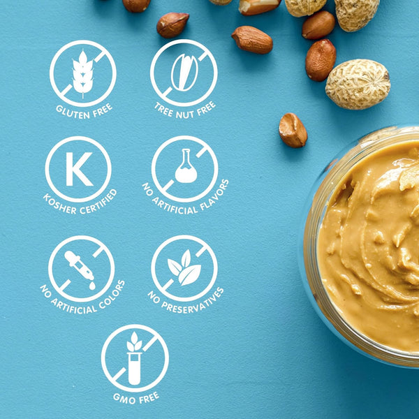 SKIPPY Creamy Peanut Butter, 80 oz Jar, 7g Protein per Serving