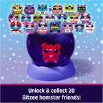 BITZEE, Hamster Ball Interactive Toy Hamster with Over 20 Hamsters Inside, Rolls & Reacts to Touch, Digital Pet Gifts & Stocking Stuffers for Kids