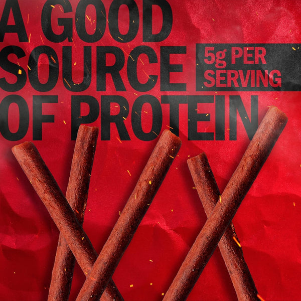 Jack Link's Classics Original Jerky Sticks, 20 Count, 0.8 oz Sticks, Made with Beef and Pork