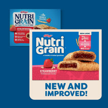 Nutri-Grain Soft Baked Breakfast Bars, 48 Count, 6 Boxes, Strawberry Flavor