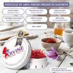 Divine Saffron Threads - Pure Red Saffron from Afghanistan - 1g - Award Winning for Cooking & Wellness