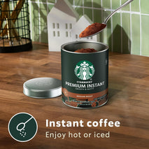 starbucks premium instant medium roast arabica coffee 3 tins