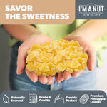 Premium Dried Pineapple Chunks 16oz, Non-GMO, Gluten & Peanut Free, Ethically Sourced