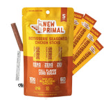 New Primal Rotisserie Chicken Sticks, Zero Sugar, High Protein, Gluten Free, 5 Count