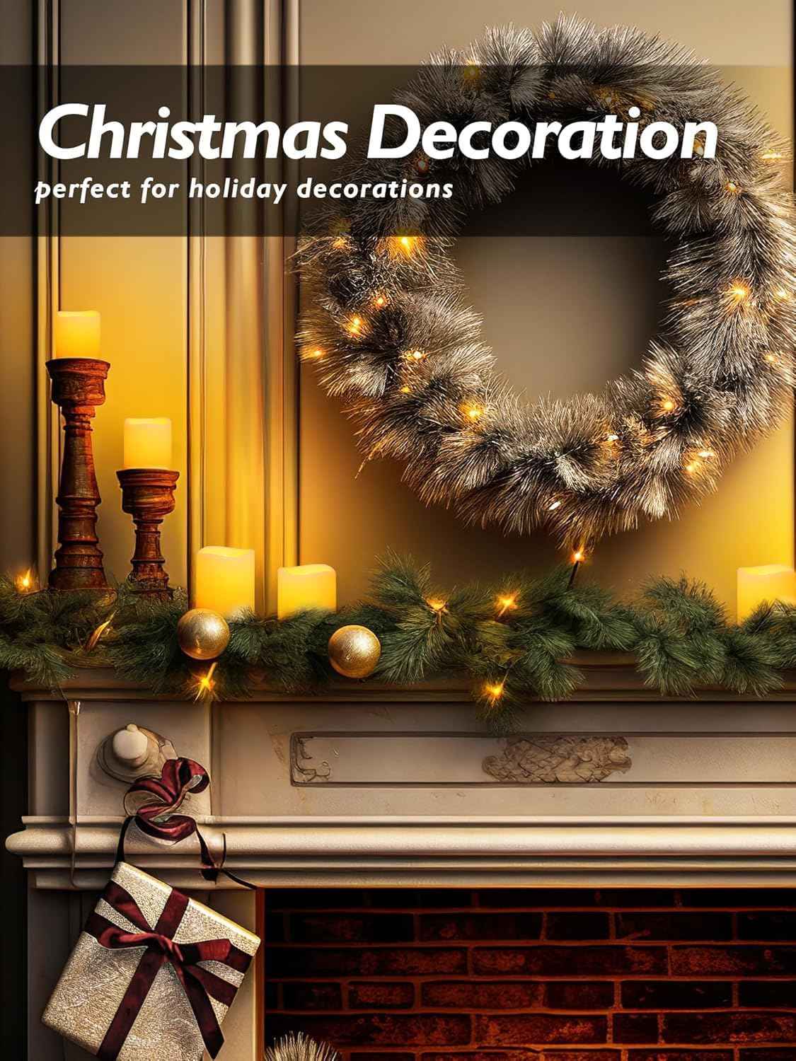 Homemory 24Pack Flickering Flameless Votive Candles,200+Hour Electric Fake Candles,Battery Operated LED Tealight for Wedding,Outdoor,Table,Halloween,Christmas Decor(Warm White,Battery Included)