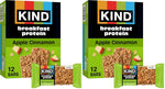 KIND Breakfast Protein Bars, Dark Chocolate Cocoa, Gluten Free, Low Sodium, 6 Count