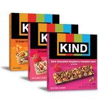 KIND Variety Pack Snack Bars, 18 Count, Gluten Free, High Fiber, 5g Protein