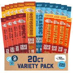 New Primal Meat Sticks Sampler, Grass-Fed Beef, All Natural Chicken, 10 Count