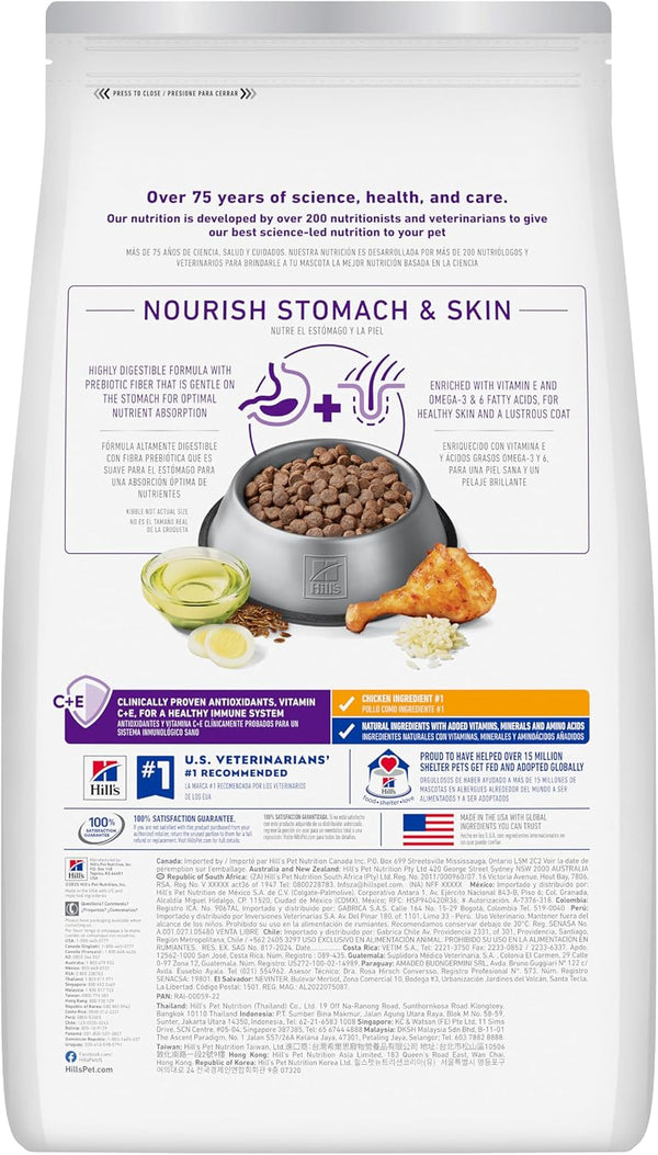 Hills Science Diet Sensitive Stomach Skin Chicken Recipe Adult Dog Food 30 lb Bag