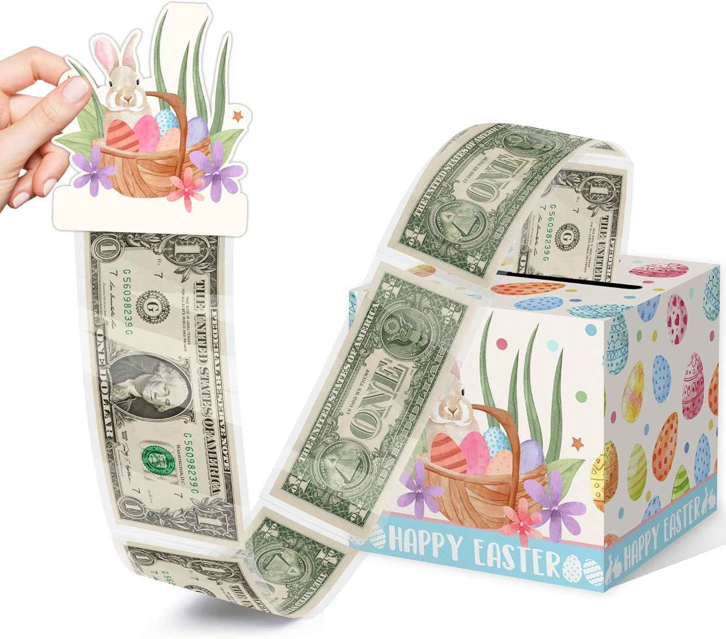 Christmas Party Gifts, Christmas Money Box for Cash Pull, Christmas Money Pull Box with Snowman Card and Transparent Bags, Christmas Money Pull Box, Christmas Money Pull Box for Kids Adults