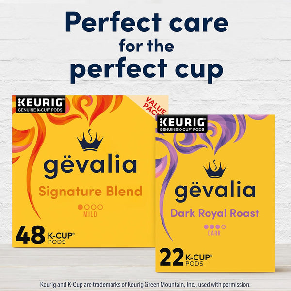 Gevalia Dark Royal Roast Dark Roast K-Cup Coffee Pods, 22-count box, Keurig compatible