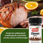 Badia Whole Cloves 1.25 oz Premium Spice Baking Cooking Beverages Aromatic Flavorful