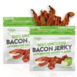 Bacon Jerky Variety Pack with 5 Flavors and Up to 24g Protein Per Bag