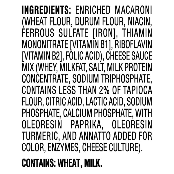 Kraft Mac and Cheese, 7.25 oz Box, Original Flavor, No Artificial Ingredients