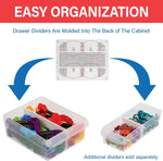 Akro-Mils 44-Drawer Plastic Storage Cabinet for Garage Organization and Classroom Essentials