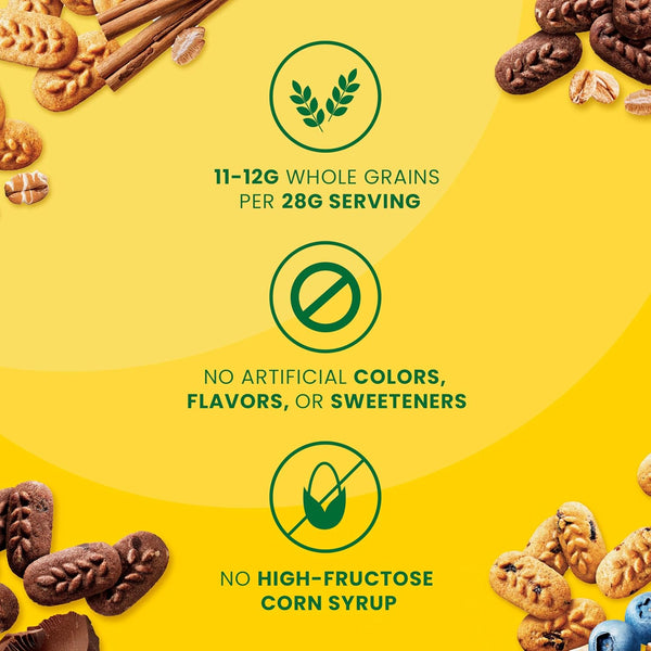 belVita Bites Breakfast Biscuits Variety Pack, 40 Snack Packs, 3 Flavors