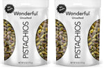 Wonderful Pistachios Lightly Salted No Shells 12 Ounce Resealable Bag Gluten Free Protein Snacks