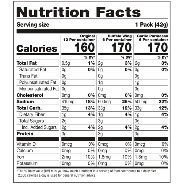 Snack Factory Pretzel Crisps Variety Pack, 24 Individual 1.5 Ounce Bags