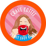 Crave Beverages Flavored Coffee Pods Sampler Variety Pack Compatible with 2.0 K-Cup Brewers