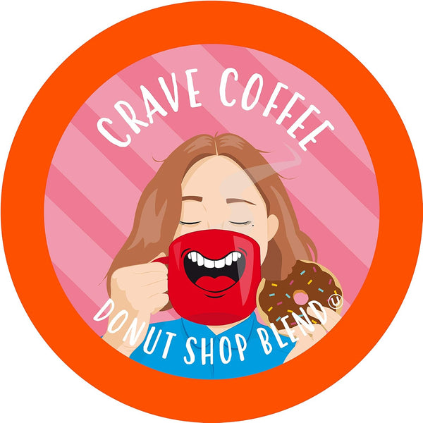 Crave Beverages Flavored Coffee Pods Sampler Variety Pack Compatible with 2.0 K-Cup Brewers