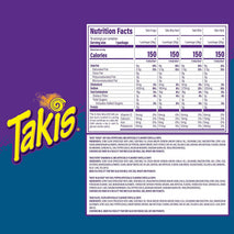 takis 18 pc variety pack assorted flavored rolled tortilla chips in 1 oz bags