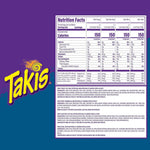 Takis 18 pc / 1 oz Variety Pack, Assorted Flavored Rolled Corn Tortilla Chips