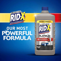 RID-X Septic Tank Treatment Platinum Liquid 6 Month Supply – Our Best Formula with x2 More Waste Reduction