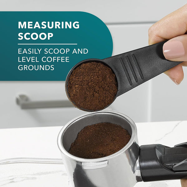 Mr. Coffee 4-Shot Steam Espresso Maker with Stainless Steel Frothing Pitcher