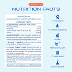 Native Pet Omega 3 Fish Oil for Dogs & Cats - Promotes Healthy Skin, Shiny Coat, & Strong Joints - Made with Wild Alaskan Salmon Oil for Dogs – Tasty, Fast-Absorbing Omega 3 6 9 Liquid Supplement- 8oz