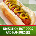 Heinz 12.7 fl oz Sweet Relish Bottle, Kosher Certified, Perfect for Hot Dogs and Burgers