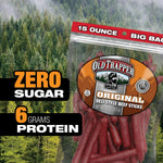Old Trapper Original Deli-Style Beef Sticks, 15-Ounce Package, Perfect for On-the-Go Snacking