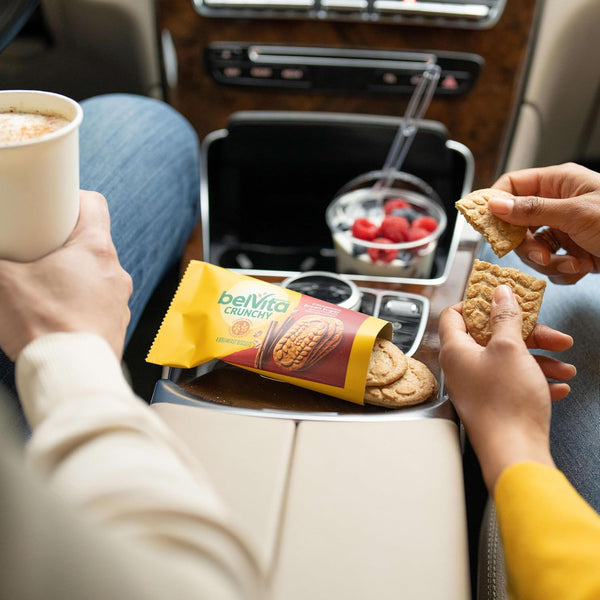 belVita Breakfast Biscuits Variety Pack, 4 Flavors, 30 Total Packs, 6 Boxes