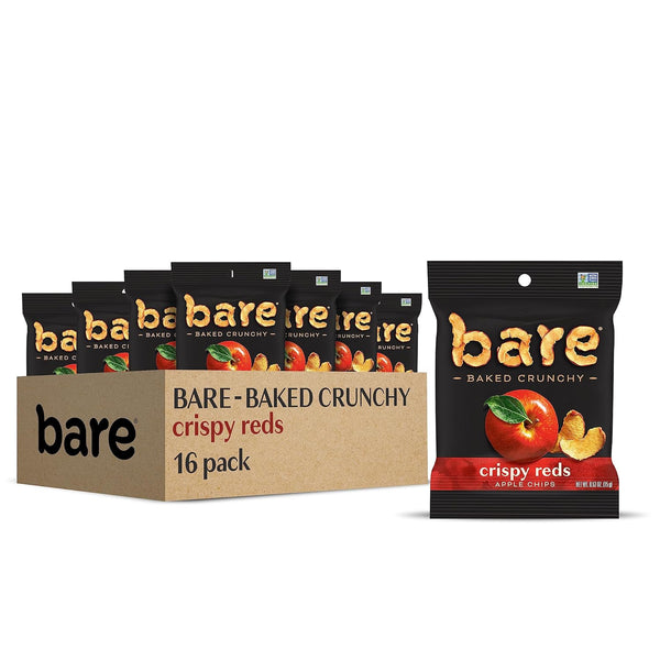 Bare Baked Crunchy Fruit Variety Pack, 16 Count, 0.53 Ounce Bags