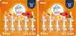 Glade PlugIns Refills Air Freshener, Scented and Essential Oils for Home and Bathroom, Hawaiian Breeze, 6.7 Fl Oz, 10 Count