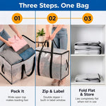 ClearSpace Heavy Duty Moving Bags for Storage and Organization