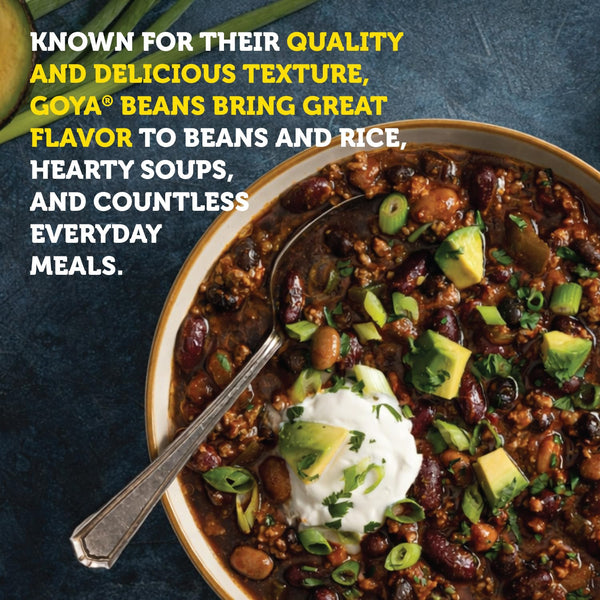 Goya Foods 15.5 Ounce Black Beans, 8 Pack, Gluten Free, Low Fat, Kosher