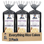 Quaker Large Rice Cakes, Chocolate, 7.23 oz Bags, 3 Pack, Gluten Free, Whole Grain