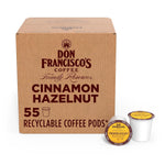 Don Francisco's Vanilla Nut Flavored Coffee Pods, 100 Count, Medium Roast, Keurig Compatible