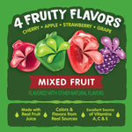 Black Forest, Juicy Burst, 0.8 oz, 40 ct, Mixed Fruit Flavored Snacks, Real Fruit Juice