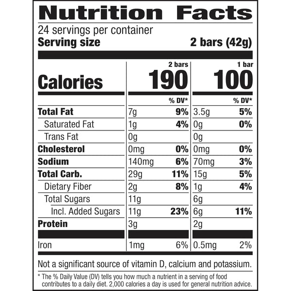 Nature Valley Crunchy Granola Bars, Oats 'n Honey, 48 Count, 35.76 oz
