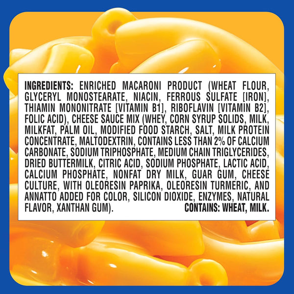 18-pack Kraft Easy Mac Original Flavor Single Serve Pouches, 38.7 oz