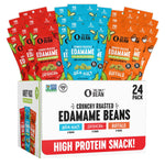 Crunchy Roasted Edamame Variety Pack for Adults and Kids