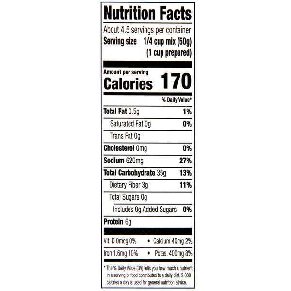Zatarain's Red Beans & Rice, 8 oz, pre-cooked, no preservatives, instant sides