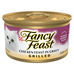 Purina fancy feast grilled wet cat food chicken feast in 3 oz cans pack of 24