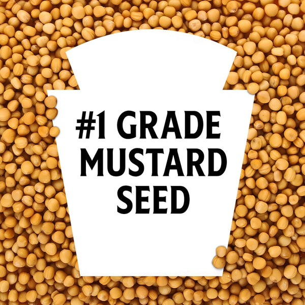 Heinz Yellow Mustard - 20 oz Bottle - Thick, Tangy Flavor, Kosher, SNAP Eligible